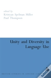 Capa do artigo Unity And Diversity In Language Use