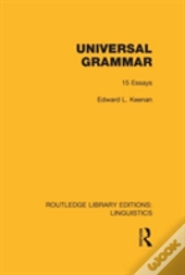 Universal Grammar