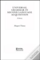 Universal Grammar In Second-Language Acquisition