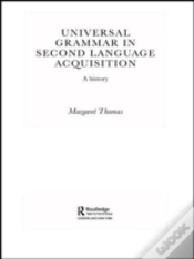 Capa do artigo Universal Grammar In Second-Language Acquisition