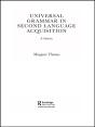 Universal Grammar In Second-Language Acquisition - Preview