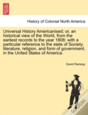 Capa do artigo Universal History Americanised; Or, An H