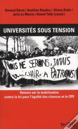 Capa do artigo Universites Sous Tension
