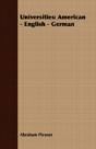 Universities: American - English - Germa - Preview