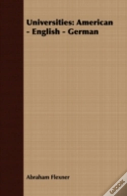 Capa do artigo Universities: American - English - Germa