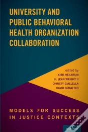 Capa do artigo University And Public Behavioral Health Organization Collaboration