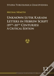 Capa do artigo Unknown Lutsk Karaim Letters In Hebrew Script 1 Â€“ A Critical Edition