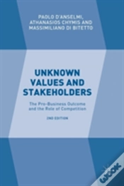 Capa do artigo Unknown Values And Stakeholders