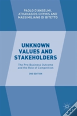 Capa do artigo Unknown Values And Stakeholders