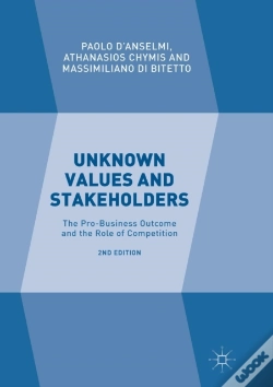 Capa do artigo Unknown Values And Stakeholders