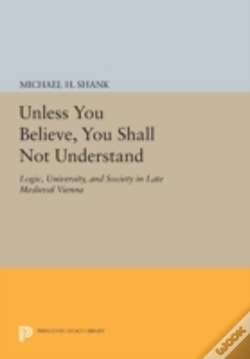 Capa do artigo Unless You Believe, You Shall Not Understand