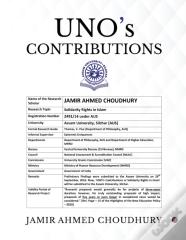 Uno'S Contributions