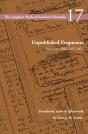 Unpublished Fragments (Summer 1886â€“Fall 1887) - Preview