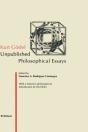 UNPUBLISHED PHILOSOPHICAL ESSAYS - Preview