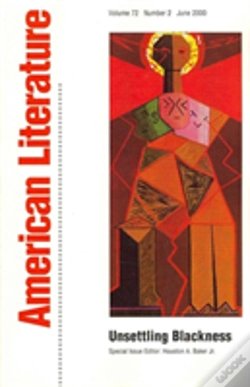Capa do artigo Unsettling Blackness