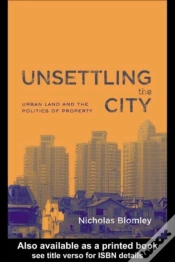 Capa do artigo Unsettling The City