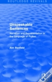 Unspeakable Sentences (Routledge Revivals)