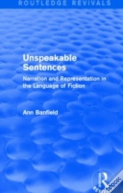 Capa do artigo Unspeakable Sentences (Routledge Revivals)
