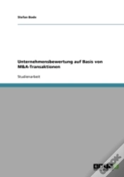 Capa do artigo Unternehmensbewertung Auf Basis Von M&A-Transaktionen
