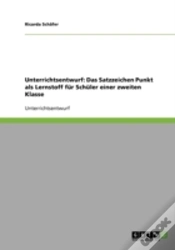Capa do artigo Unterrichtsentwurf