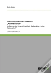Capa do artigo Unterrichtsentwurf Zum Thema  Ã¢Â‚¬Å¾Adverbialsatze"