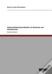 Capa do artigo Unterrichtskommunikation Im Kontrast Von Schulformen