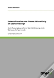 Capa do artigo Unterrichtsreihe Zum Thema