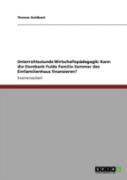 Unterrichtsstunde Wirtschaftspadagogik