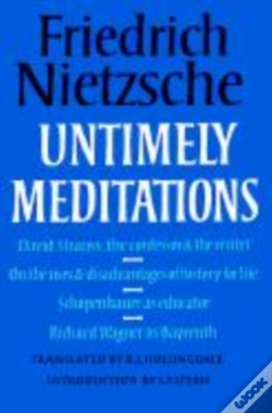 Capa do artigo Untimely Meditations