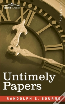Capa do artigo Untimely Papers