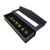 Capa do artigo UP - Heavy Metal Fall 21 Copper and Green RPG Dice Set for Dungeons & Dragons