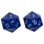 UP - Vivid Heavy Metal Dice: Blue - Preview