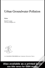 Capa do artigo Urban Groundwater Pollution