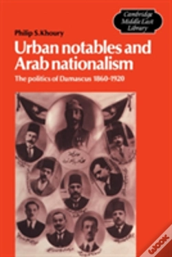 Capa do artigo Urban Notables And Arab Nationalism