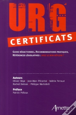 Capa do artigo Urg' : Urg Certificats ; Ayez Le Réflexe De Vérifier