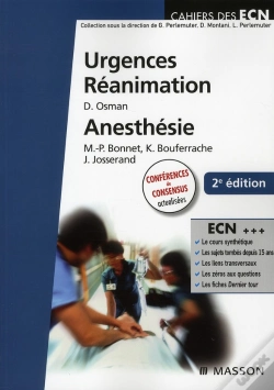 Capa do artigo Urgences ; Réanimation ; Anesthésie (2e Édition)
