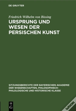 Capa do artigo Ursprung Und Wesen Der Persischen Kunst