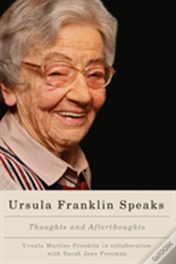 Capa do artigo Ursula Franklin Speaks