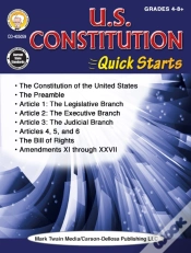 Capa do artigo U.S. Constitution Quick Starts Workbook, Grades 4 - 12