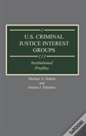 Capa do artigo U.S. Criminal Justice Interest Groups