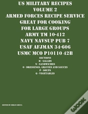 Capa do artigo Us Military Recipes Volume 2 Armed Force