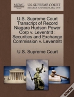 Capa do artigo U.S. Supreme Court Transcript Of Record Niagara Hudson Power Corp V. Leventritt