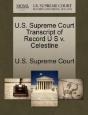 U.S. Supreme Court Transcript Of Record U S V. Celestine - Preview