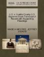 U.S. V. Uvalde County U.S. Supreme Court Transcript Of Record With Supporting Pleadings - Preview