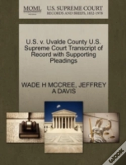 Capa do artigo U.S. V. Uvalde County U.S. Supreme Court Transcript Of Record With Supporting Pleadings