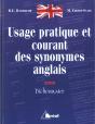 Usage Pratique Des Synonymes Anglais - Preview