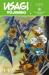 Capa do artigo Usagi Yojimbo Dragon Verde