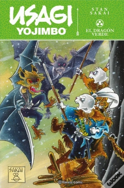 Capa do artigo Usagi Yojimbo Dragon Verde