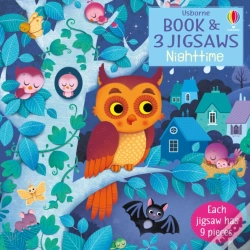 Capa do artigo Usborne Book And 3 Jigsaws: Night Time