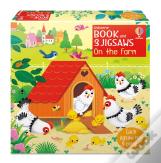 Usborne Book And 3 Jigsaws: On The Farm